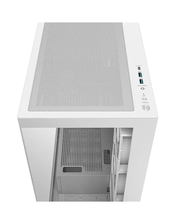DeepCool CG580 4F WH Panoramic ATX Fish Tank Case