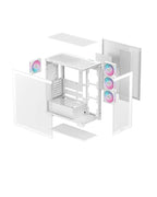 DeepCool CG580 4F WH Panoramic ATX Fish Tank Case