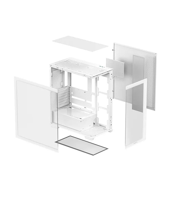 Ant Value Chassis VM10 WHITE ( Chassis Without Power Supply ) Black