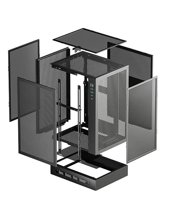 DeepCool CH170 DIGITAL M-ITX Case with Screen