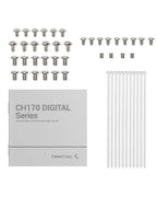 DeepCool CH170 DIGITAL WH M-ITX Case with Screen