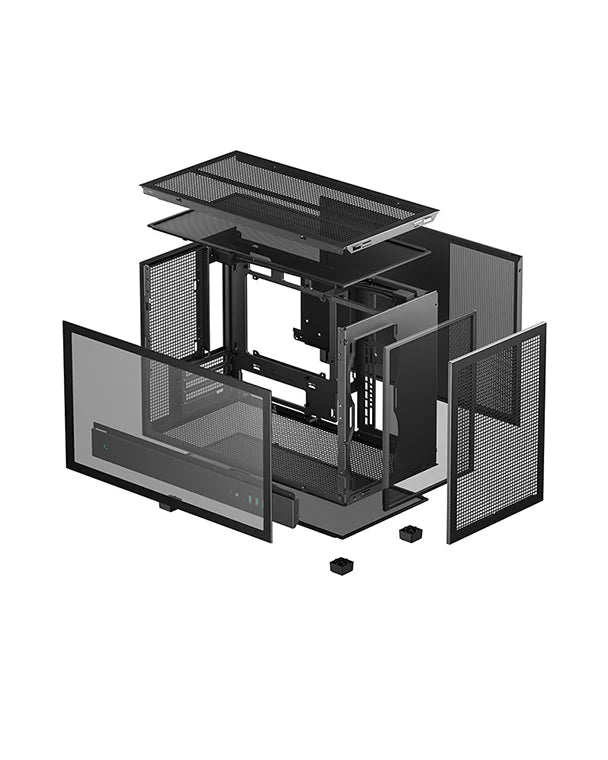 DeepCool CH260 Black High Airflow M-ATX Compact Case