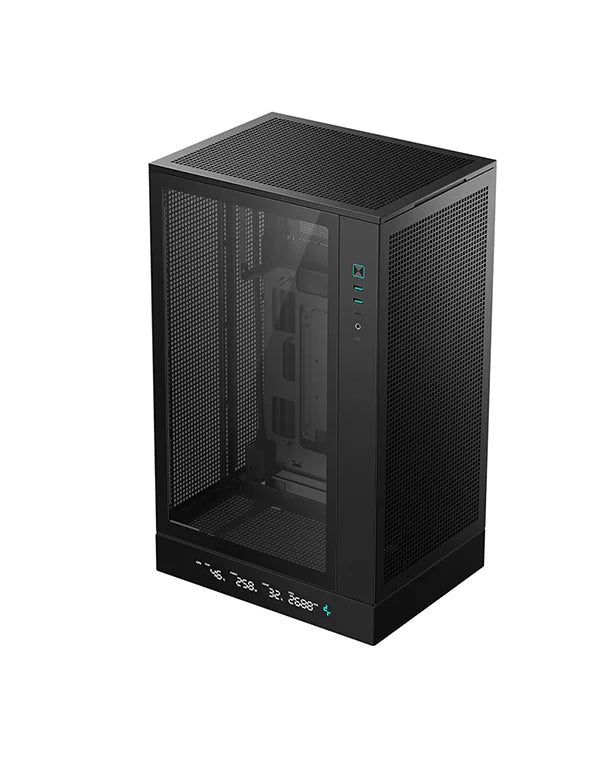 DeepCool CH270 DIGITAL M-ATX Case with Data Screen