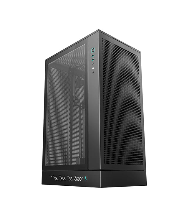 DeepCool CH270 DIGITAL M-ATX Case with Data Screen