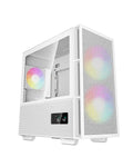 DeepCool CH360 DIGITAL WH M-ATX Airflow Case With Status Screen