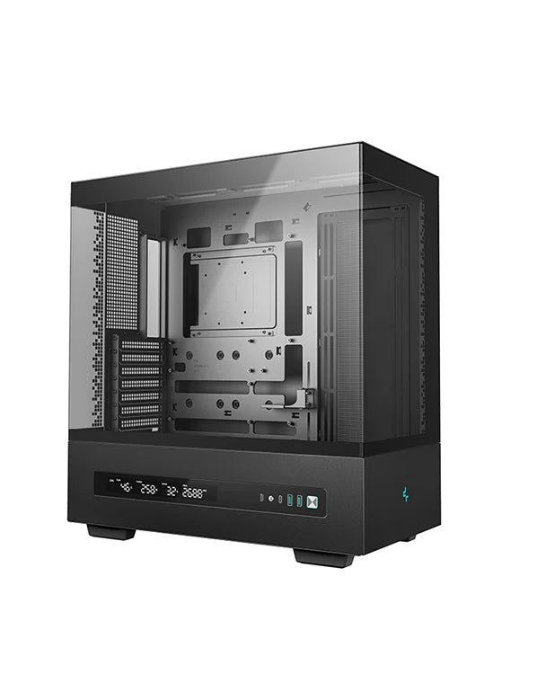 DeepCool CH690 DIGITAL Tempered Glass Single-Chamber ATX Fish Tank Case