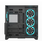 Ant Esports Chassis Crystal Mirror - Black ( Chassis Without Power Supply )