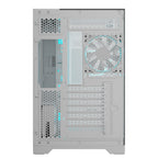 Ant Esports Chassis Crystal Mirror - White ( Chassis Without Power Supply )