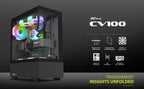 Ant Value Chassis CV100 Black ( Chassis Without Power Supply)