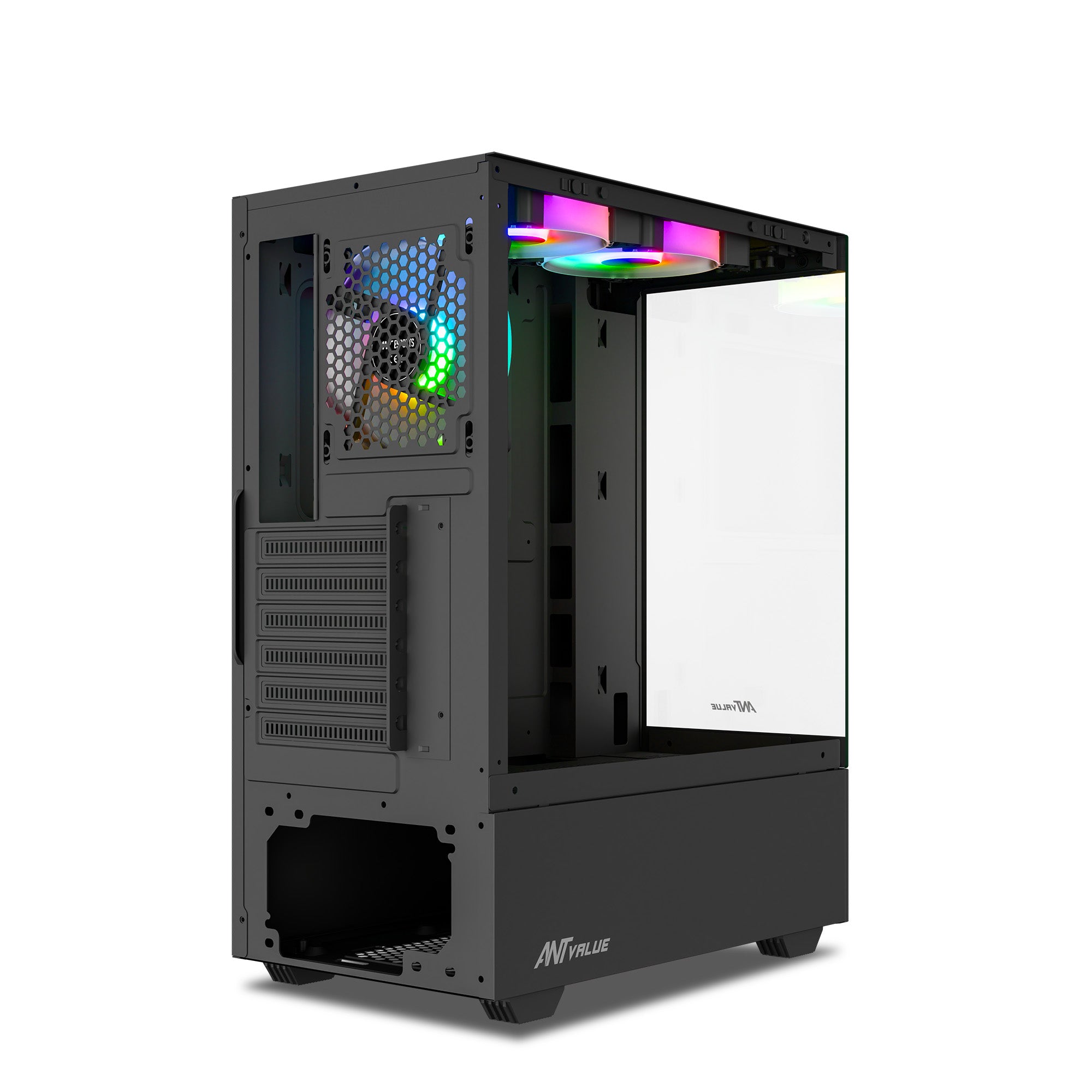 Ant Value Chassis CV100 Black ( Chassis Without Power Supply)