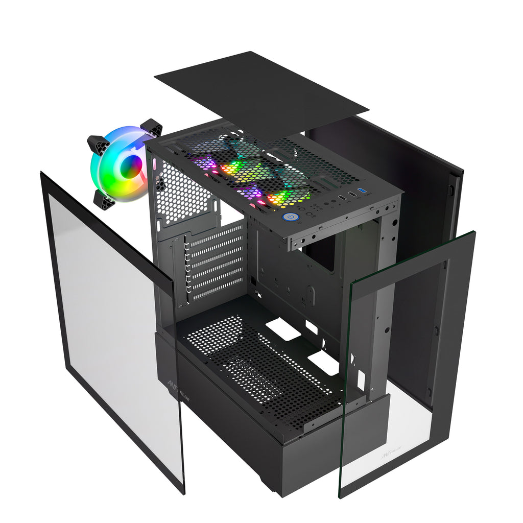 Ant Value Chassis CV100 Black ( Chassis Without Power Supply)