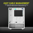 Ant Value Chassis CV100 White ( Chassis Without Power Supply)
