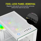 Ant Value Chassis CV100 White ( Chassis Without Power Supply)