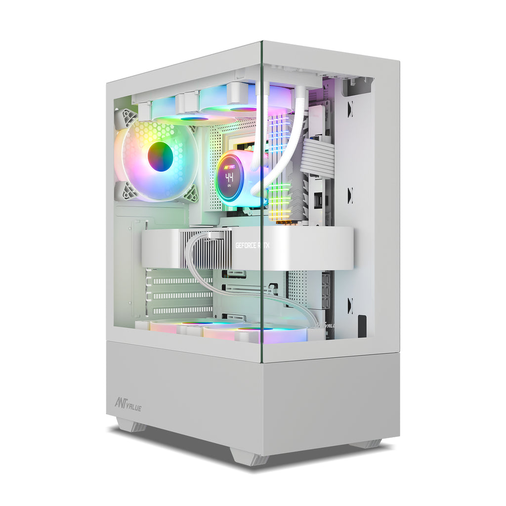 Ant Value Chassis CV100 White ( Chassis Without Power Supply)