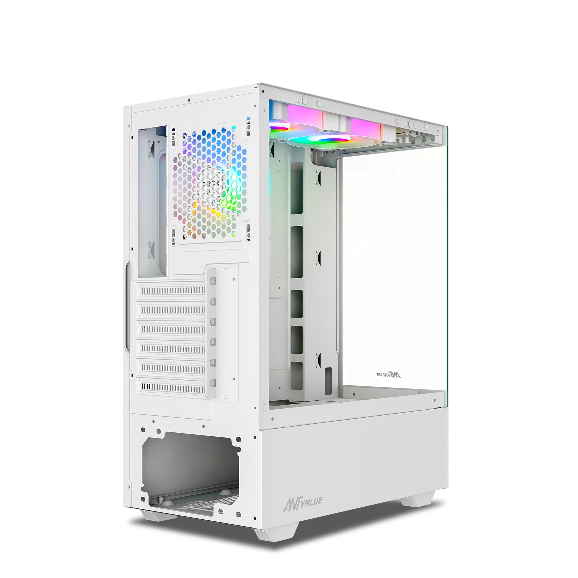 Ant Value Chassis CV100 White ( Chassis Without Power Supply)