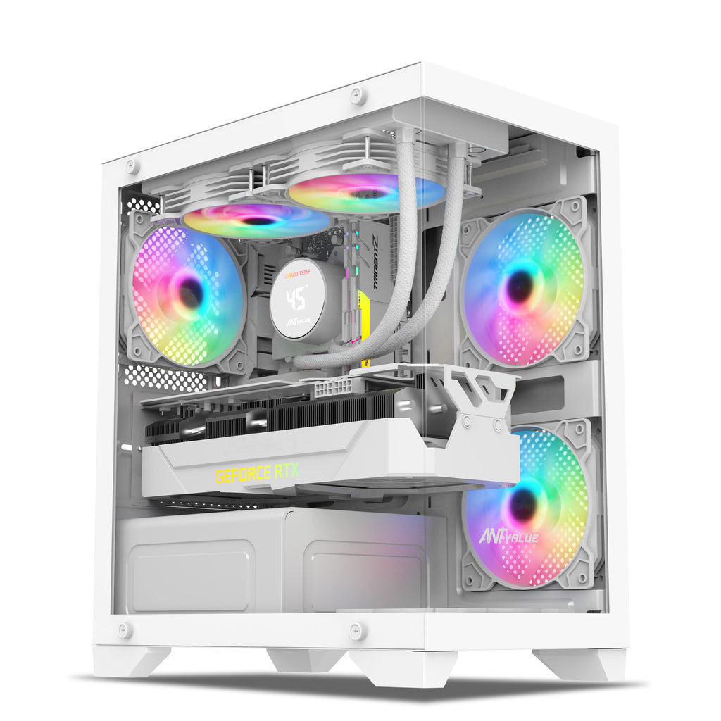 Ant Value Chassis CV200 White ( Chassis Without Power Supply )