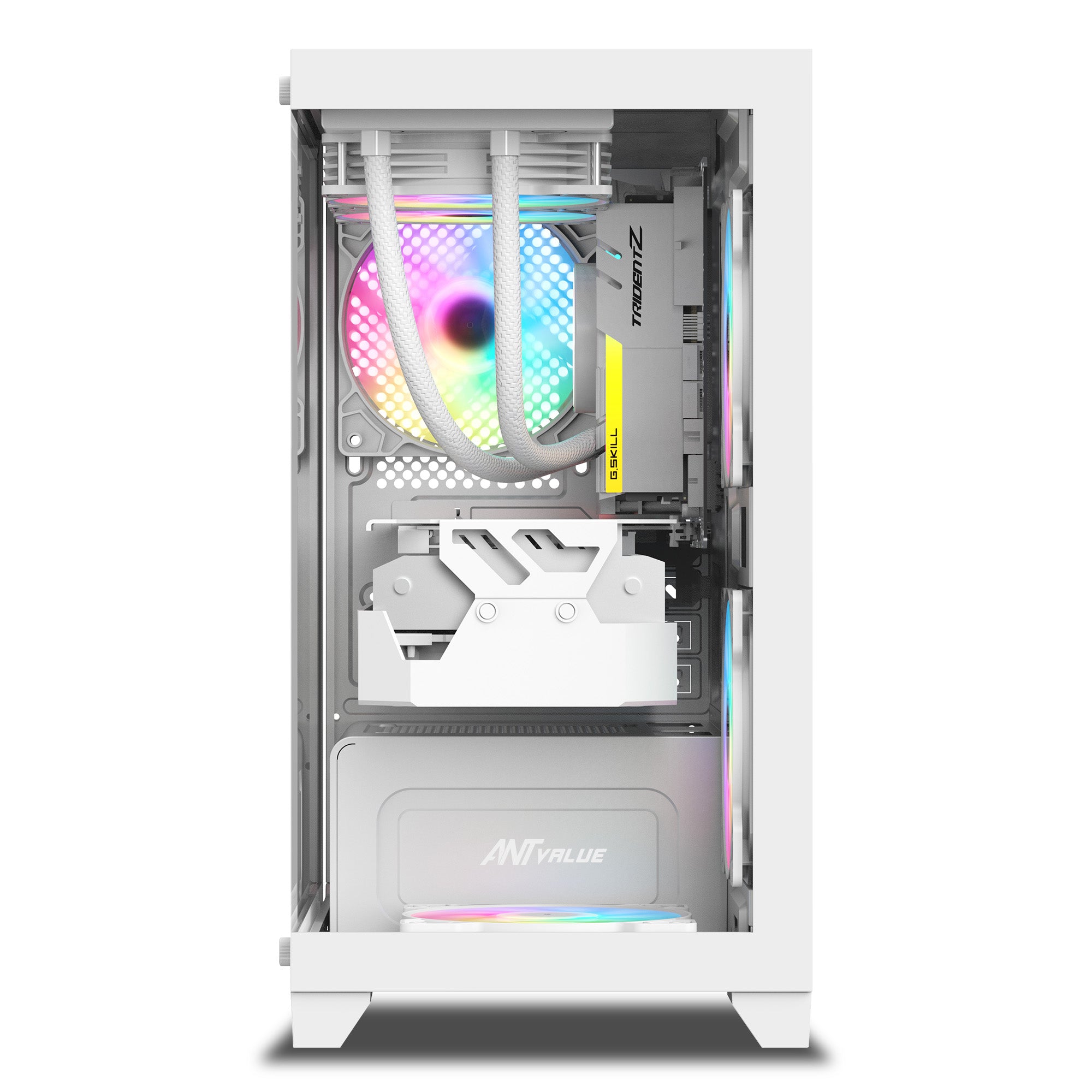 Ant Value Chassis CV200 White ( Chassis Without Power Supply )