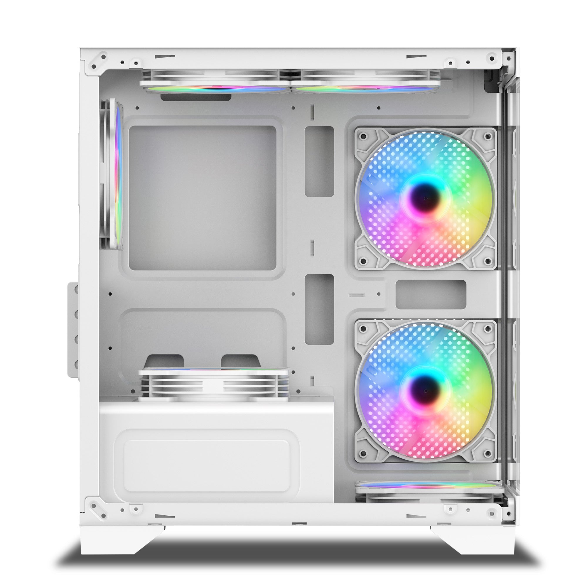 Ant Value Chassis CV200 White ( Chassis Without Power Supply )