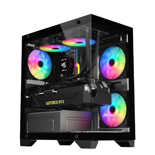 Ant Value Chassis CV200 Black ( Chassis Without Power Supply )