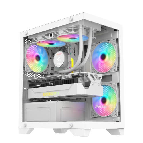 Ant Value Chassis CV200 White ( Chassis Without Power Supply )