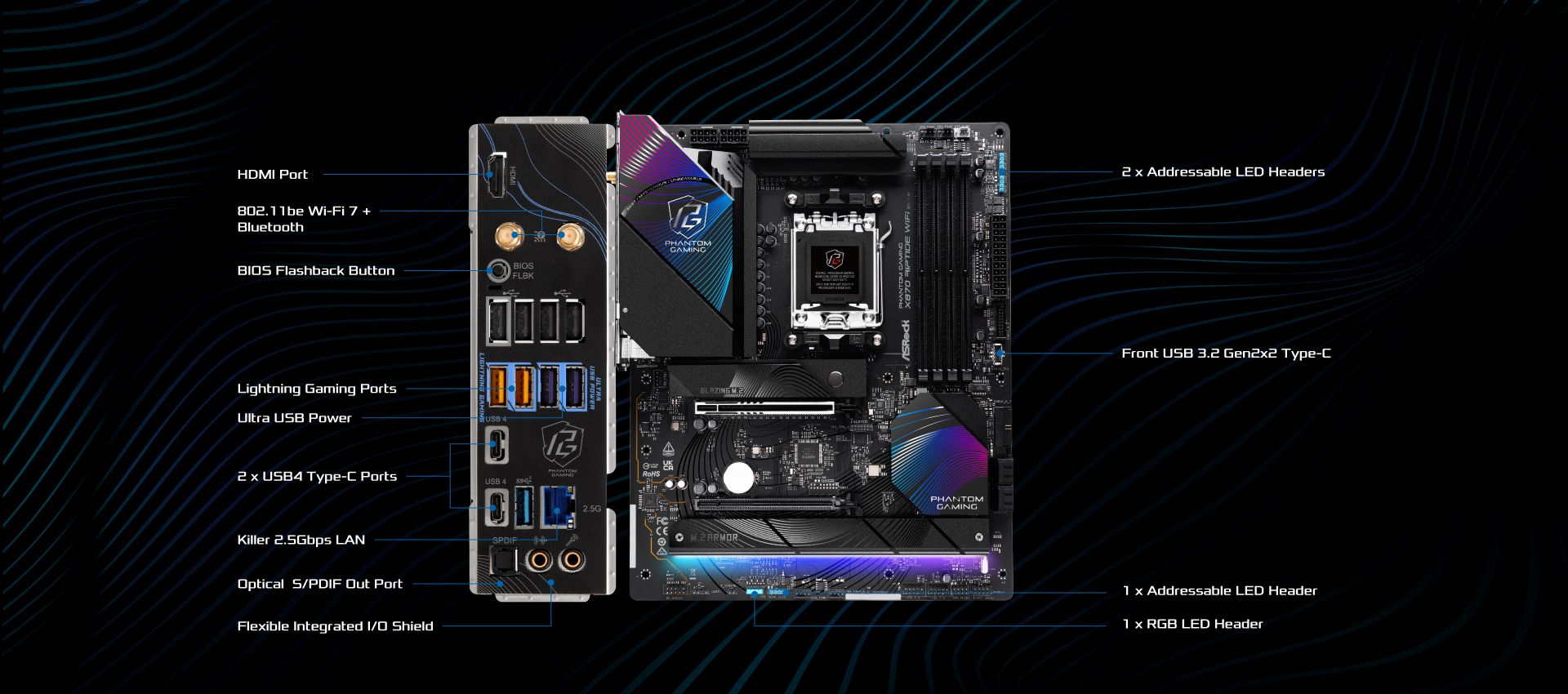 ASROCK X870 Riptide WiFi