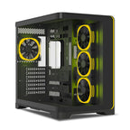 Ant Esports Chassis Crystal ARC - Black ( Chassis Without Power Supply )