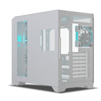 Ant Esports Chassis Crystal ARC - White ( Chassis Without Power Supply )