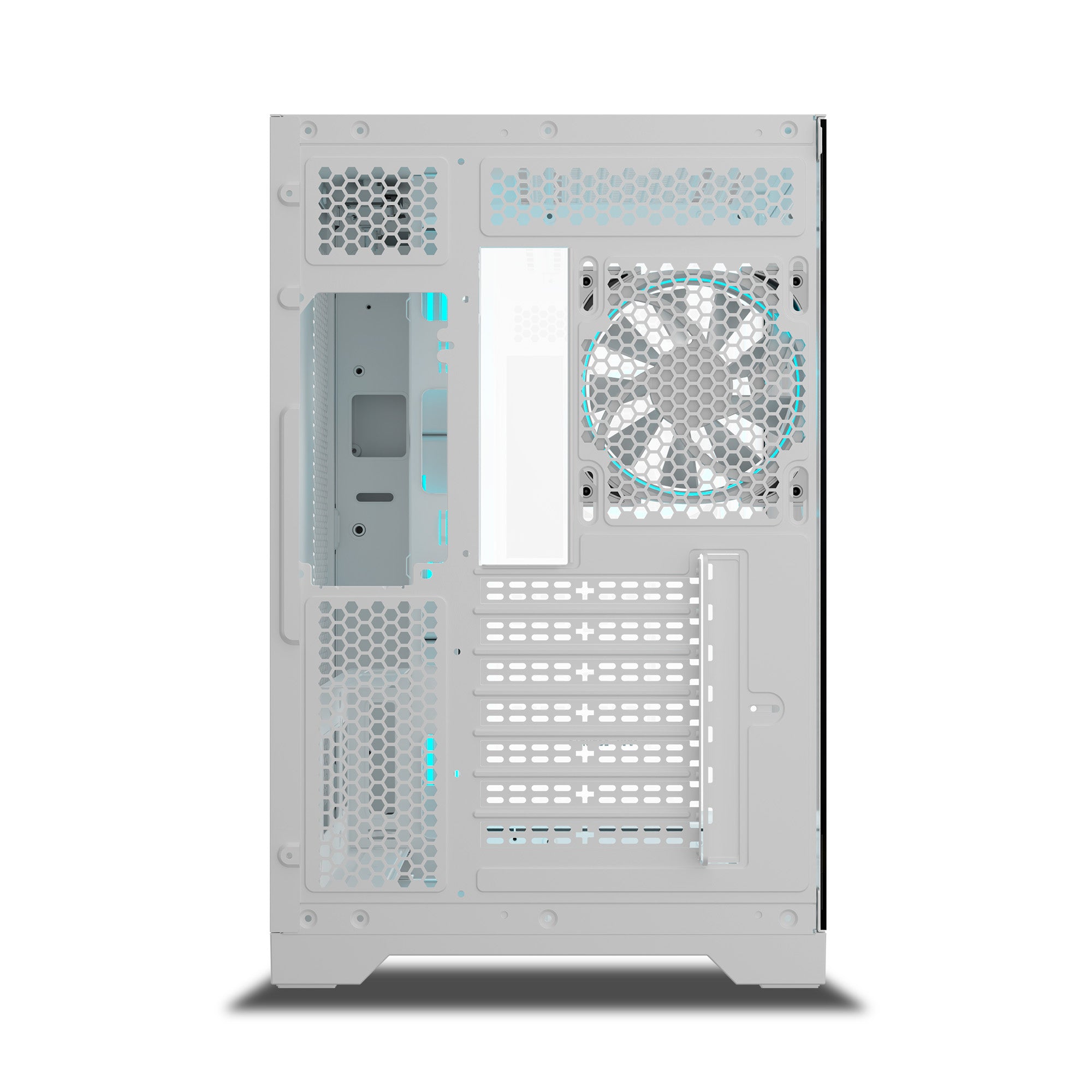 Ant Esports Chassis Crystal ARC - White ( Chassis Without Power Supply )