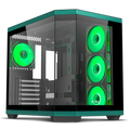 Ant Esports Chassis CRYSTAL X11 Green ( Chassis Without Power Supply )