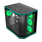 Ant Esports Chassis CRYSTAL X11 Green ( Chassis Without Power Supply )