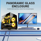 Ant Esports Chassis CRYSTAL Z2 Black ( Chassis Without Power Supply )