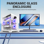 Ant Esports Chassis CRYSTAL Z2 White ( Chassis Without Power Supply )