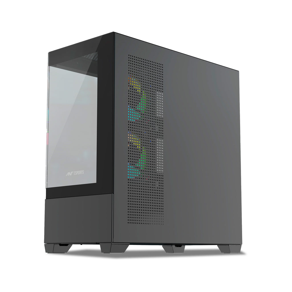 Ant Esports Chassis CRYSTAL Z3 Black ( Chassis Witout Power Supply )