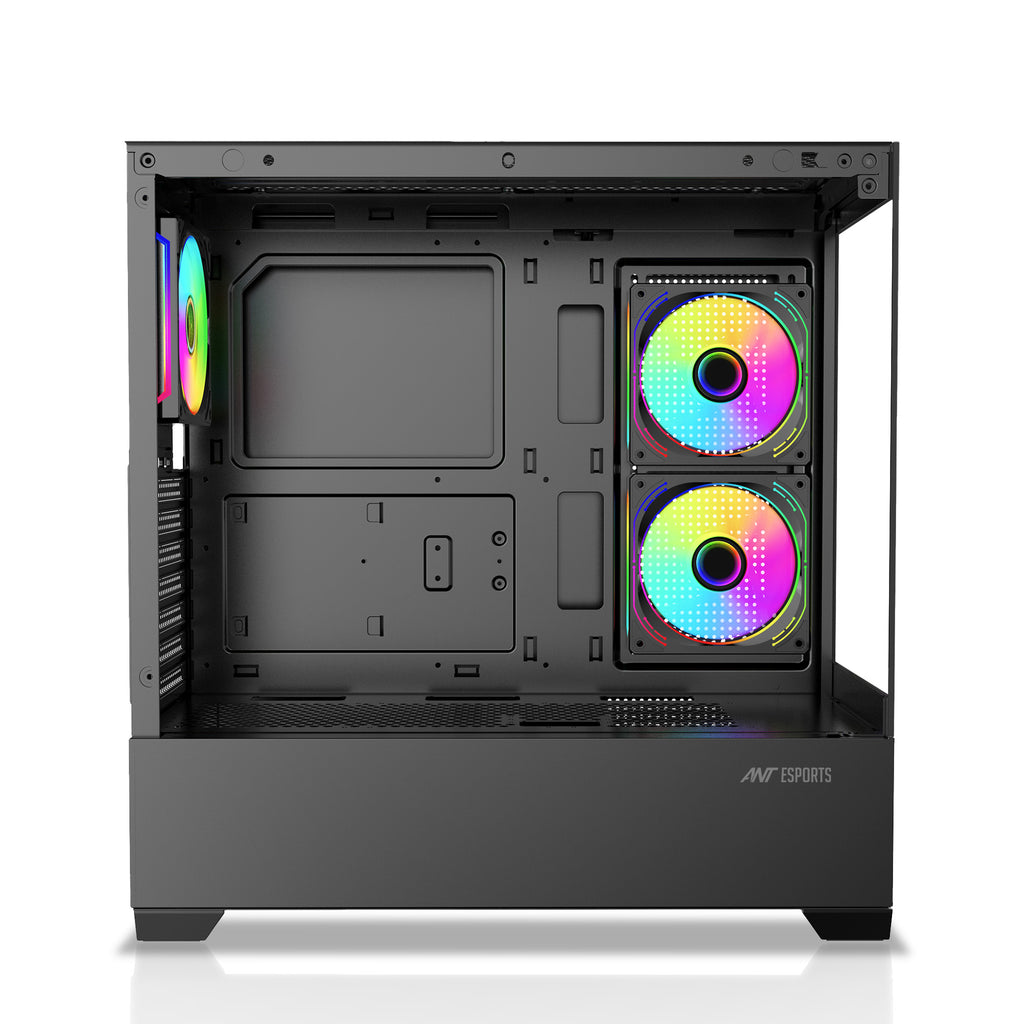 Ant Esports Chassis CRYSTAL Z3 Black ( Chassis Witout Power Supply )