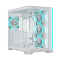 Ant Esports Chassis Crystal ARC - White ( Chassis Without Power Supply )