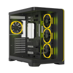 Ant Esports Chassis Crystal ARC - Black ( Chassis Without Power Supply )