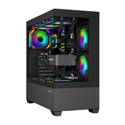 Ant Esports Chassis CRYSTAL Z3 Black ( Chassis Witout Power Supply )