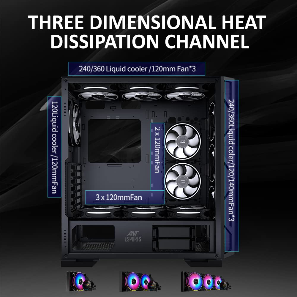 Ant Esports Chassis DYNAMIC GT ( Chassis Without Power Supply )