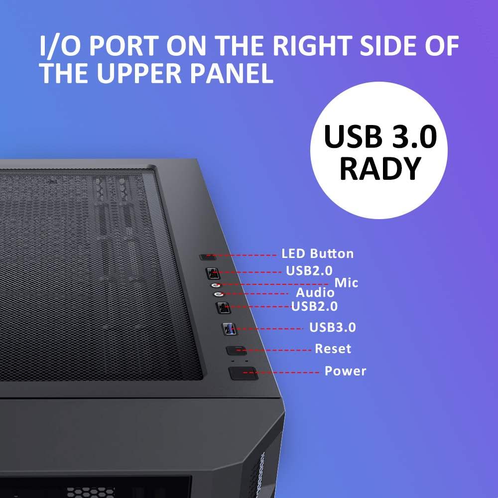 Ant Esports Chassis DYNAMIC GT ( Chassis Without Power Supply )