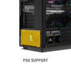 Ant Esports Chassis Eclipse - Grey Black ( Chassis Without Power Supply )