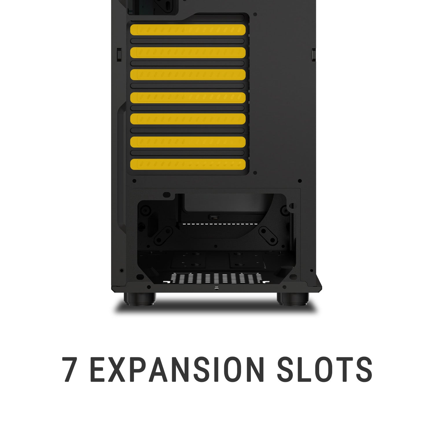 Ant Esports Chassis Eclipse - Grey Black ( Chassis Without Power Supply )