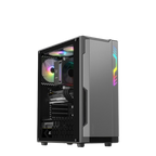 Ant Esports Chassis Eclipse - Grey Black ( Chassis Without Power Supply )
