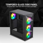 Ant Esports Chassis Elite 1200 Black ( Chassis Without PSU )