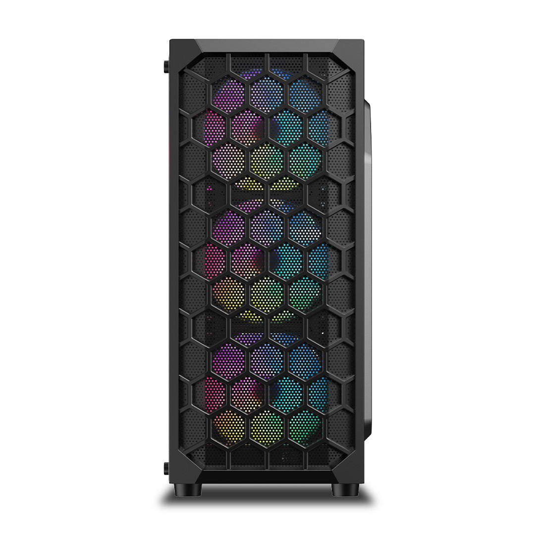 Ant Esports Chassis Elite 1120 Black ( Chassis Without Power Supply )