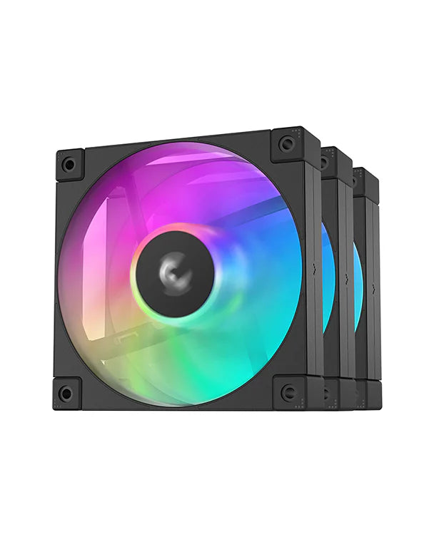 DeepCool FD12 ARGB 120mm 3-in-1 PWM Case Fan Kit