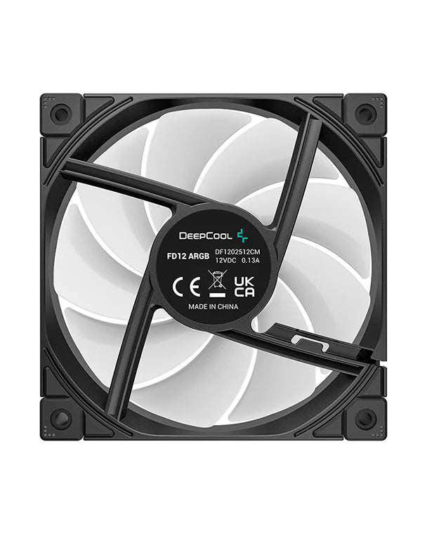 DeepCool FD12 ARGB 120mm 3-in-1 PWM Case Fan Kit