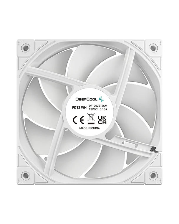 DeepCool FD12 WH (3-in-1) 120mm PWM Fan Kit