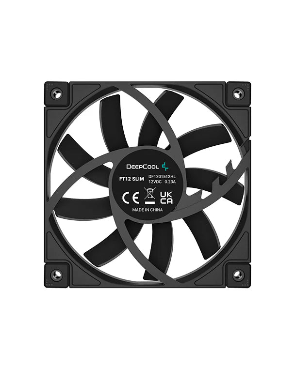 DeepCool FT12 Slim 120mm PWM Case Fan (15mm Low Profile)