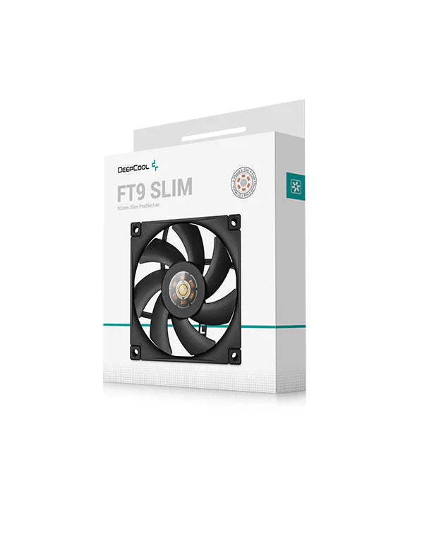DeepCool FT9 Slim 92mm PWM Case Fan (15mm Low Profile)