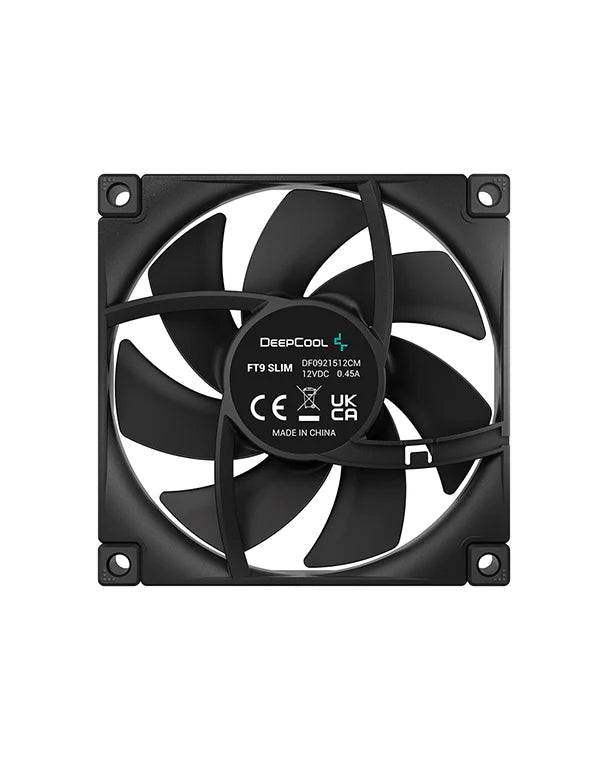 DeepCool FT9 Slim 92mm PWM Case Fan (15mm Low Profile)